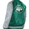 Buy Now NY Jets Renegade Green And Grey Varsity Jacket For Men And Women