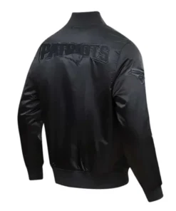Buy Now New England Patriots Black Triple Varsity Jacket For Men And Women