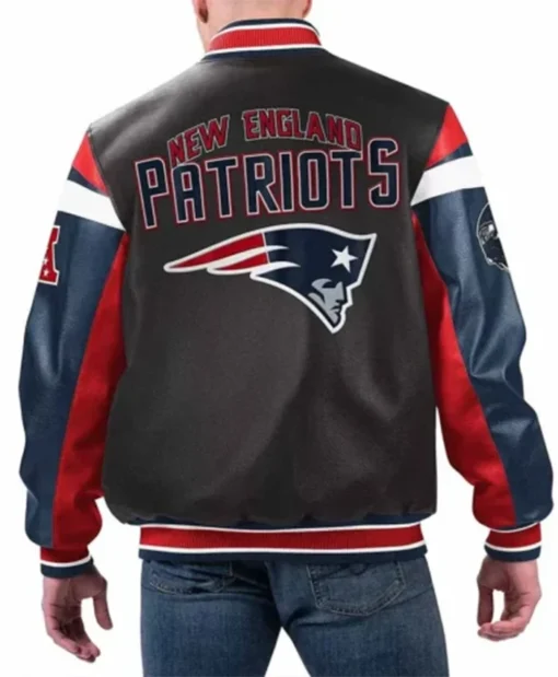 Buy Now New England Patriots Bomber Leather Jacket For Men And Women