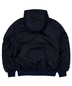 Buy Now New England Patriots Historic L-2B Navy Blue Hooded Bomber Jacket For Unisex