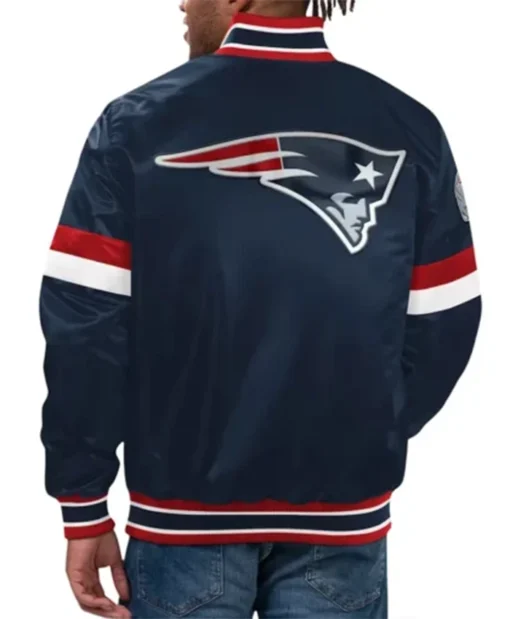Buy Now New England Patriots Home Game Navy Blue Varsity Jacket For Men And Women