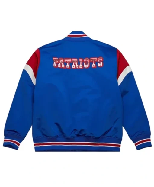 Buy Now New England Patriots Midweight Royal Blue Varsity Jacket For Unisex