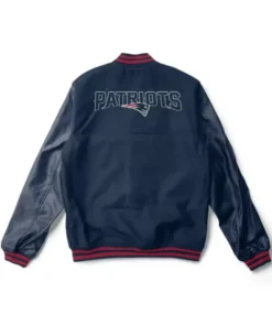 Buy Now New England Patriots Navy Blue Varsity Jacket For Men And Women