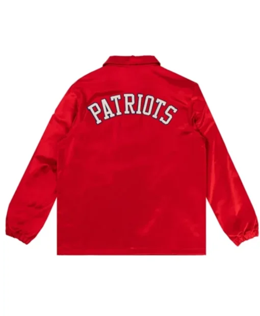 Buy Now New England Patriots Red Windbreaker Jacket For Men And Women