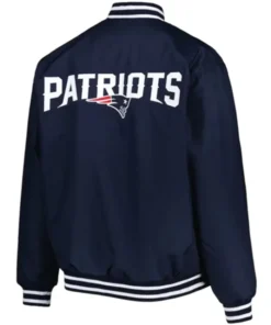 Buy Now New England Patriots Twill Navy Blue Varsity Jacket For Men And Women