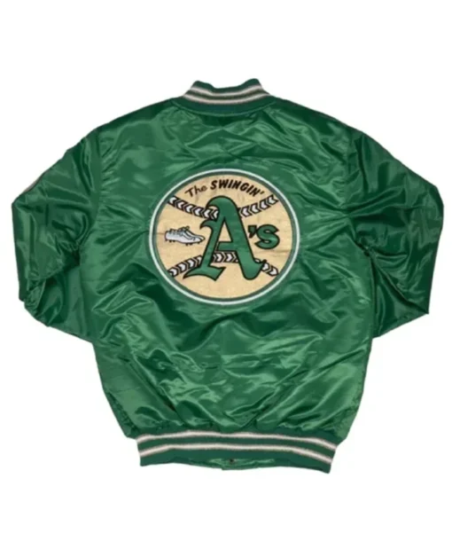Buy Now Oakland Athletics Anniversary Green Varsity Jacket For Men And Women