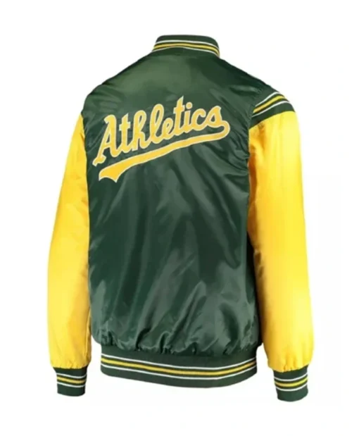 Buy Now Oakland Athletics Enforce Letterman Varsity Jacket For Men And Women