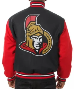 Buy Now Ottawa Senators Black-Red Varsity Jacket For Men And Women