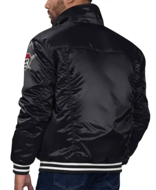 Buy Now Pittsburgh Pirates Black Trucker Varsity Jacket For Men And Women