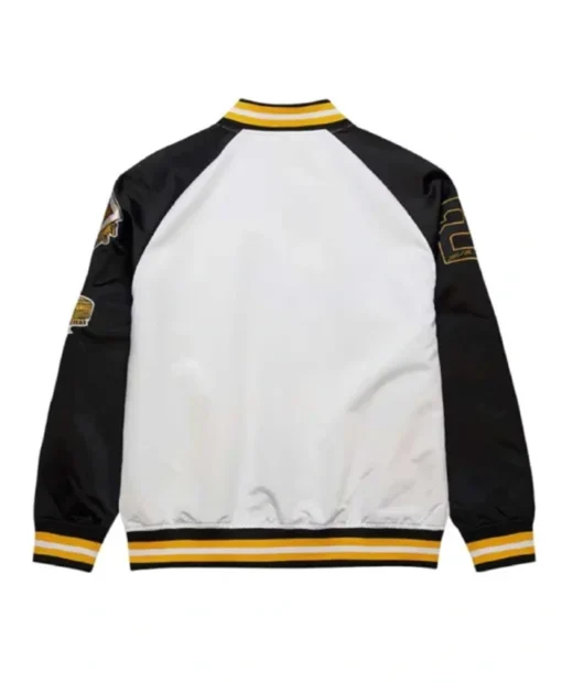 Buy Now Pittsburgh Pirates Black and White Lightweight Varsity Jacket For Men And Women