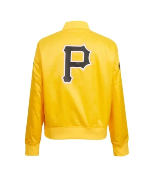 Buy Now Pittsburgh Pirates Classic Yellow Letterman Varsity Jacket For Men And Women