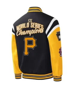 Buy Now Pittsburgh Pirates World Series Champions Varsity Jacket For Men And Women