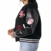 Buy Now San Francisco 49ers The Wild Collective Black Varsity Jacket For Unisex