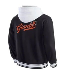 Buy Now San Francisco Giants Black Hooded Varsity Jacket For Men And Women