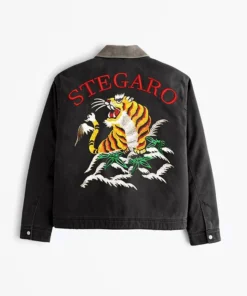 Buy Now Stegaro Tiger Black Jacket For Men And Women