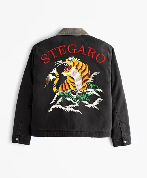 Buy Now Stegaro Tiger Black Jacket For Men And Women