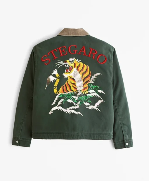 Buy Now Stegaro Tiger Green Jacket For Men And Women