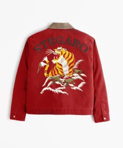 Buy Now Stegaro Tiger Red Jacket For Men And Women