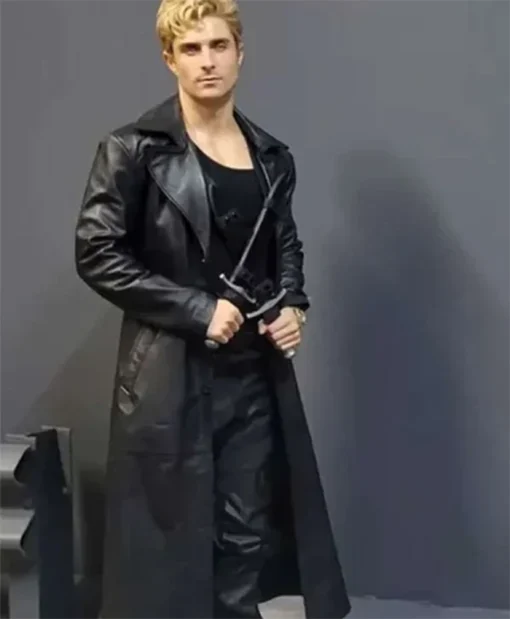 Buy Now The Black Dagger Brotherhood 2025 Rhage Black Leather Coat For Men And Women