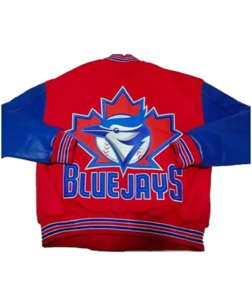 Buy Now Toronto Blue Jays Blue And Red Varsity Jacket For Men And Women
