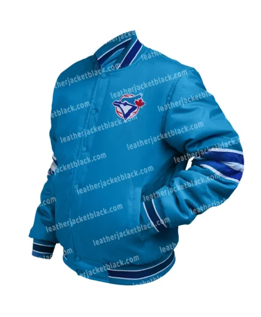 Buy Now Toronto Blue Jays Blue Varsity Jacket For Unisex