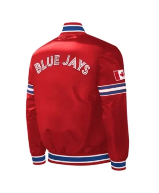 Buy Now Toronto Blue Jays Canada Day Red Varsity Jacket For Men And Women