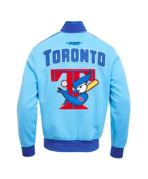Buy Now Toronto Blue Jays Logo Game Day Uni Blue Varsity Jacket For Men And Women