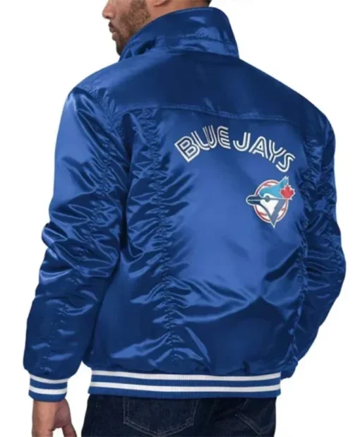 Buy Now Toronto Blue Jays Royal Blue Trucker Varsity Jacket For Men And Women