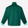 Chinese New Year Fleece Green Jacket