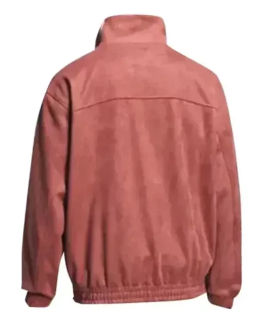 Chinese New Year Leather Red Jacket