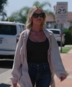 Christina on the Coast S06 Christina Hall Beige Jacket