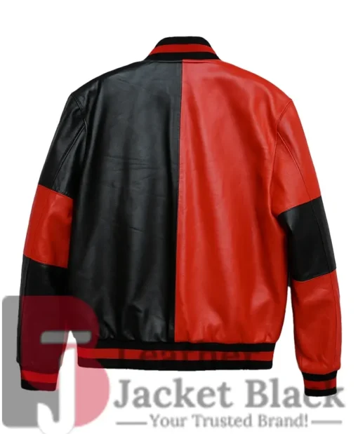 Custom Design Leather Harley Quinn Jacket