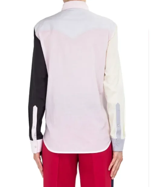 Cynthia Nixon And Just Like That S03 Colorblock Shirt