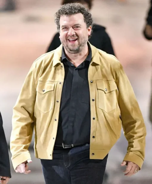 Danny McBride Jimmy Kimmel Brown Live Jacket