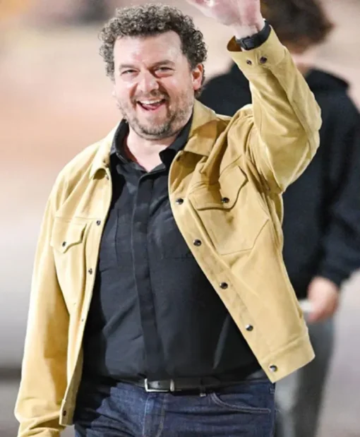 Danny McBride Jimmy Kimmel Live Brown Jacket