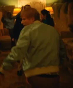 Ed Sheeran Azizam Bomber Blue Jacket
