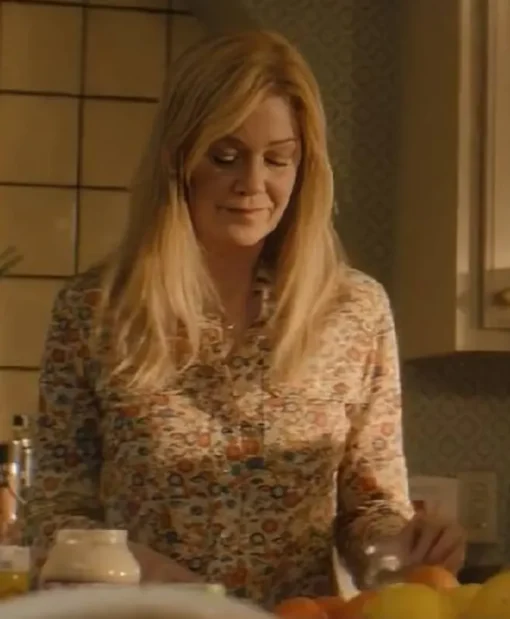 Ellen Pompeo Good American Family 2025 Ellen Pompeo Floral Shirt
