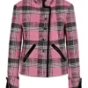 Elsbeth S02 Carrie Preston Plaid Pink Jacket