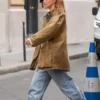 Emma Watson 2025 Brown Jacket