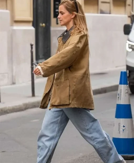 Emma Watson 2025 Brown Jacket