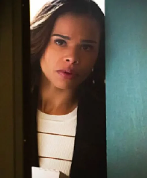 FBI Most Wanted S06 Roxy Sternberg Strip Rib T-Shirt