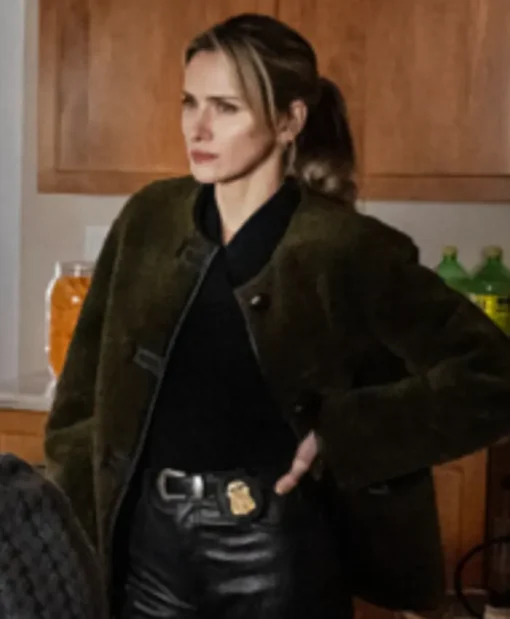 FBI Most Wanted S06 Shantel VanSanten Fur Jacket