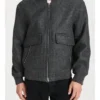 FBI S07 John Boyd Bomber Charcoal Jacket