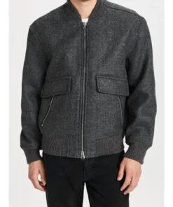 FBI S07 John Boyd Bomber Charcoal Jacket