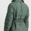 Friends Like Her S 01 Tess Haubrich Teal Puffer Jacket