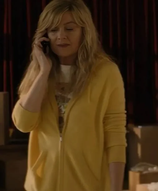Good American Family Yellow Ellen Pompeo Hoodie