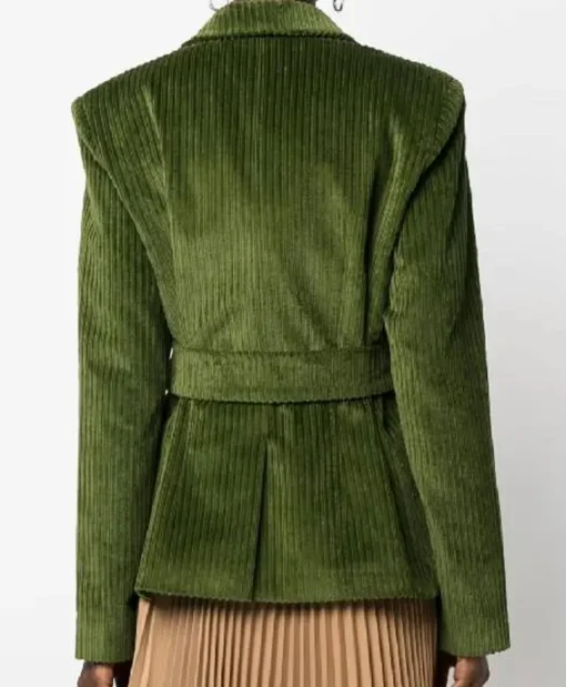 Good Morning America Green Paulina Chávez Blazer