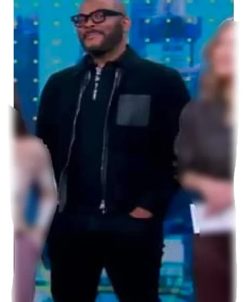 Good Morning America Tyler Perry Leather Jacket