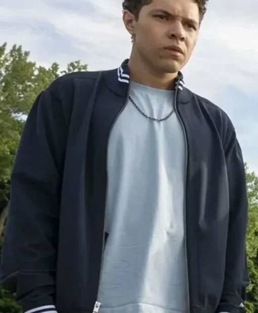 Goosebumps S02 Trey Jiminez Black Bomber Jacket