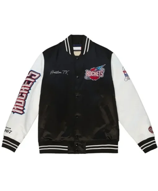 Houston Rockets Team Origins Varsity Jacket
